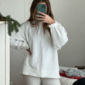 Aritzia TNA Airy AF Crewneck Fleece
